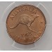 AUSTRALIA 1963 . HALF 1/2 PENNY . PROOF